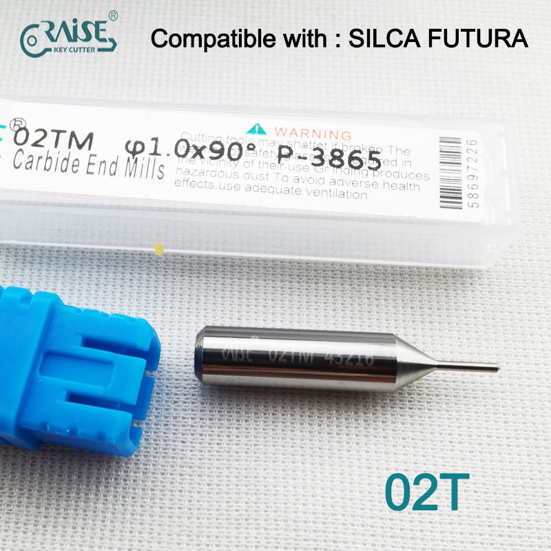 RAISE 02TM Compatible with SILCA 02T SILCA FUTURA Key Duplicating Machine