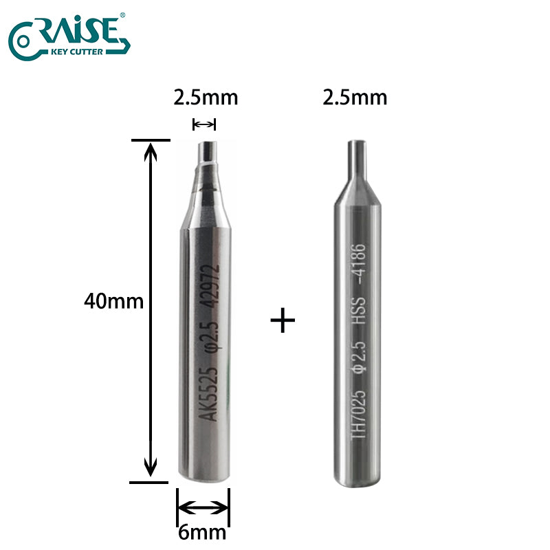 RAISE QINGHONG Welded Carbide Cutter For Vertical Key Cutting Machine WENXING DEFU