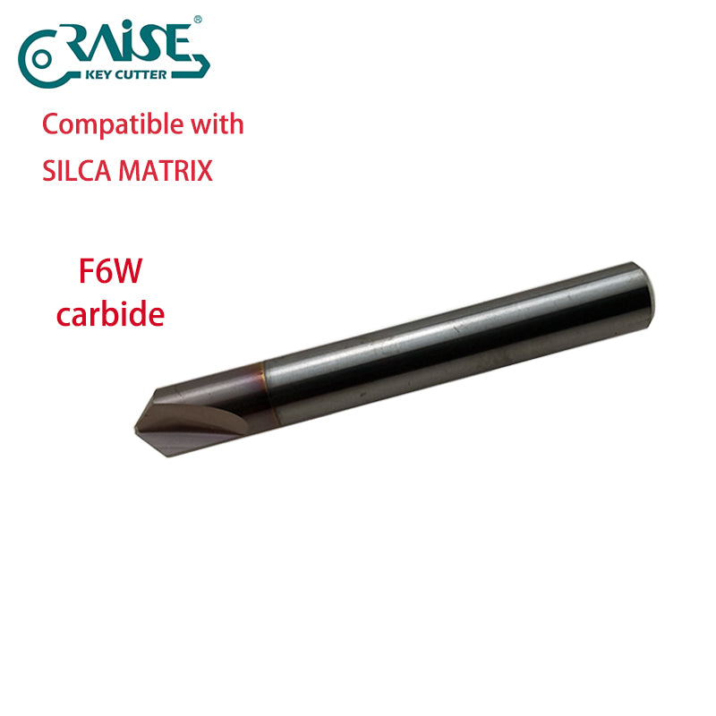 RAISE Carbide Cutter F6W T6W Compatible with SILCA Matrix Key Cutting Machines