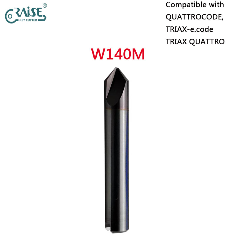 RAISE Milling Cutter W140M Compatible with SILCA W140 SILCA TRIAX QUATTRO TRIAX E.CODE Key Cutting Machine