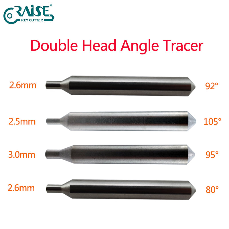 RAISE Double Head Angle Tracer Point For Vertical Key Cutting Machine WENXING DEFU Locksmith Tools