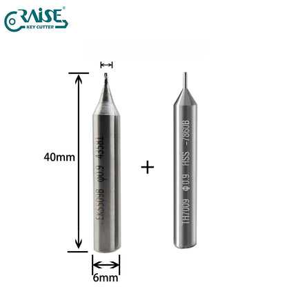 RAISE Welded Carbide LANGYA Cutter For Vertical Key Cutting Machine WENXING DEFU Locksmith Tools