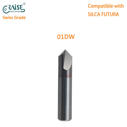 Dimple Cutter 01DW 02DW 03DW 04DW 06DW 07DW 09DW 10DW 12DW 14DW 18DW 19DW Compatible with SILCA FUTURA Key Cutting Machine