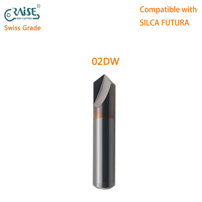 Dimple Cutter 01DW 02DW 03DW 04DW 06DW 07DW 09DW 10DW 12DW 14DW 18DW 19DW Compatible with SILCA FUTURA Key Cutting Machine