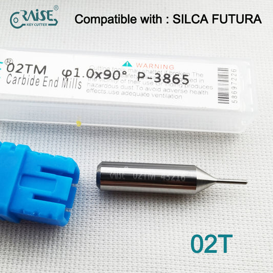 RAISE 02TM Compatible with SILCA 02T SILCA FUTURA Key Duplicating Machine