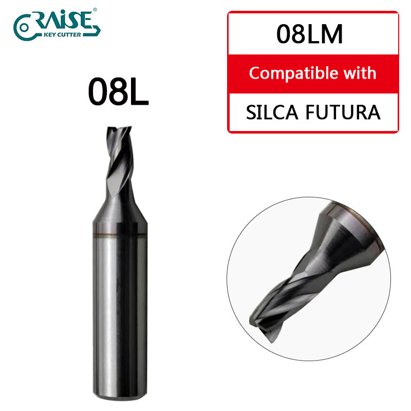 RAISE Cutter 08L 3.0mm Compatible with SILCA 08L SILCA FUTURA Key Cutting Machine