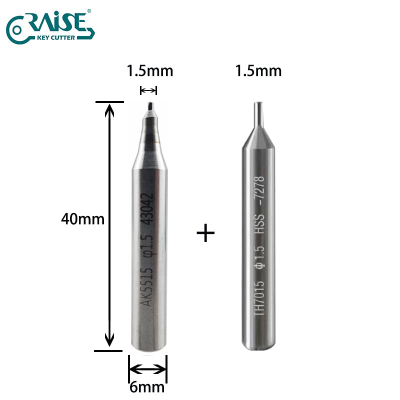 RAISE QINGHONG Welded Carbide Cutter For Vertical Key Cutting Machine WENXING DEFU