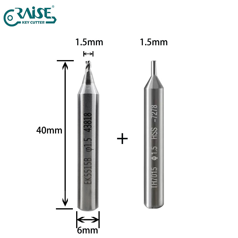 RAISE Welded Carbide LANGYA Cutter For Vertical Key Cutting Machine WENXING DEFU Locksmith Tools