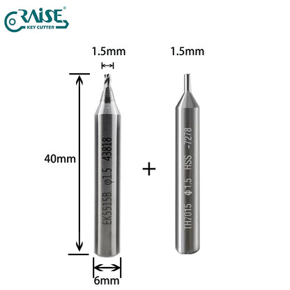 RAISE Welded Carbide LANGYA Cutter For Vertical Key Cutting Machine WENXING DEFU Locksmith Tools