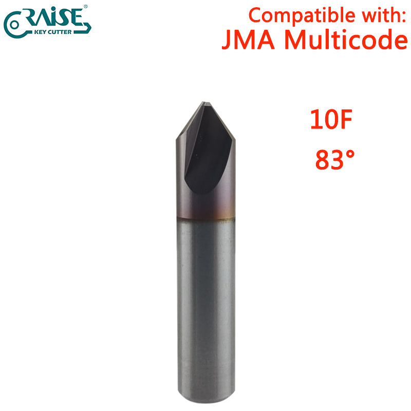 RAISE Milling Cutter 10F Compatible with JMA 10F JMA MULTICODE Key Cutting Machine