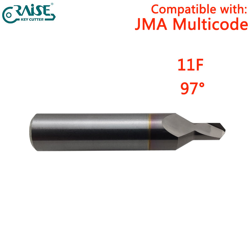 RAISE Milling Cutter 11F Compatible with JMA 11F JMA MULTICODE Key Cutting Machine