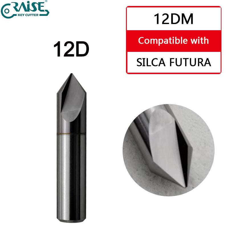 RAISE Cutter 12D Compatible with SILCA 12D SILCA FUTURA Key Cutting Machine