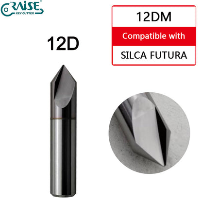 RAISE Cutter 12D Compatible with SILCA 12D SILCA FUTURA Key Cutting Machine