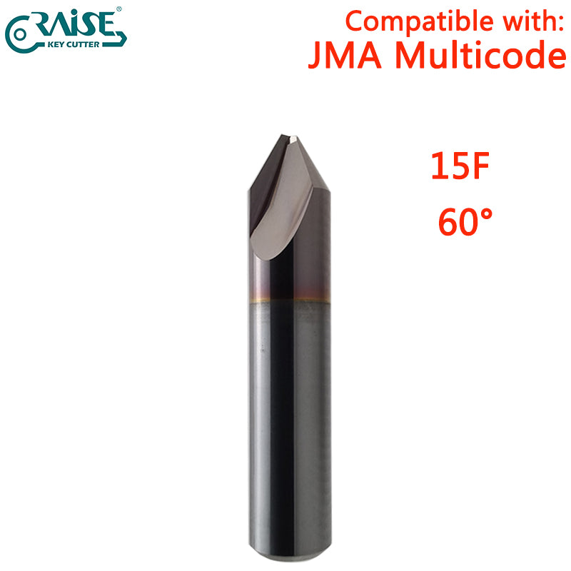 RAISE Milling Cutter 15F Compatible with JMA 15F JMA MULTICODE Key Cutting Machine