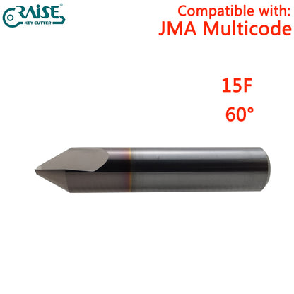 RAISE Milling Cutter 15F Compatible with JMA 15F JMA MULTICODE Key Cutting Machine