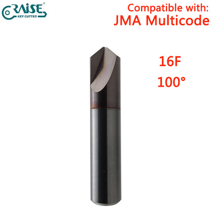 RAISE Milling Cutter 16F Compatible with JMA 16F JMA MULTICODE Key Cutting Machine