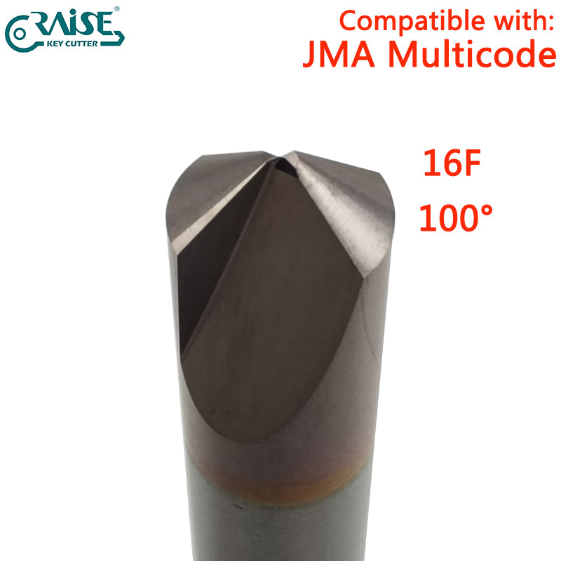 RAISE Milling Cutter 16F Compatible with JMA 16F JMA MULTICODE Key Cutting Machine