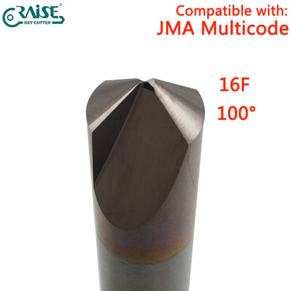 RAISE Milling Cutter 16F Compatible with JMA 16F JMA MULTICODE Key Cutting Machine