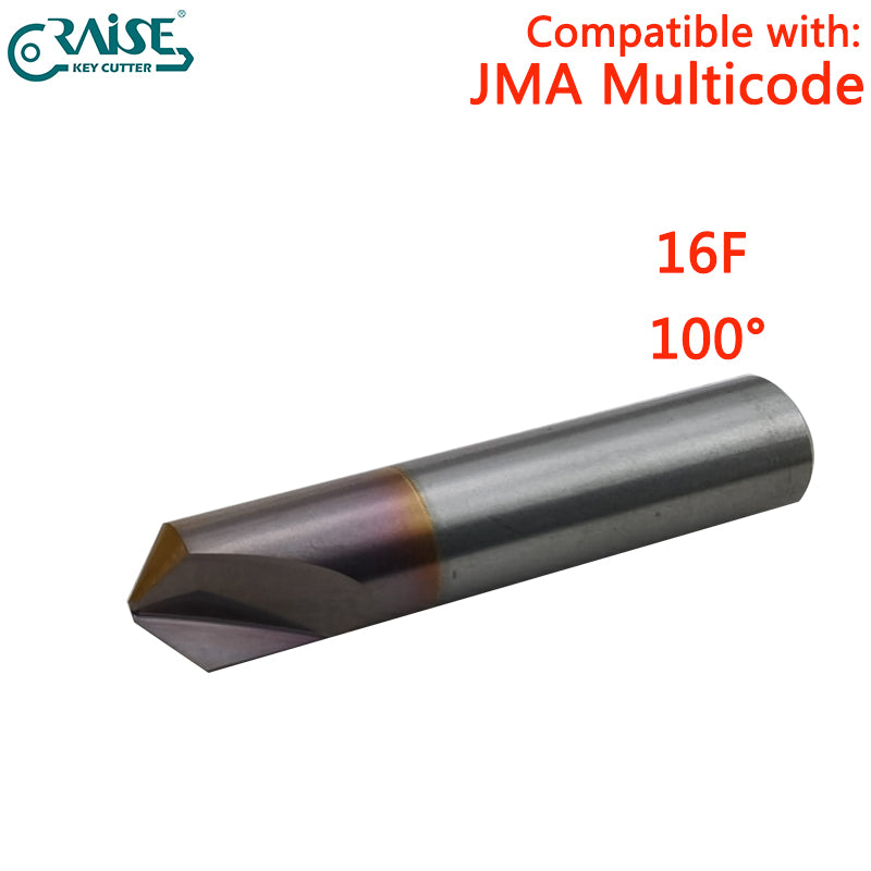 RAISE Milling Cutter 16F Compatible with JMA 16F JMA MULTICODE Key Cutting Machine