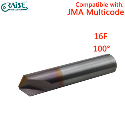 RAISE Milling Cutter 16F Compatible with JMA 16F JMA MULTICODE Key Cutting Machine