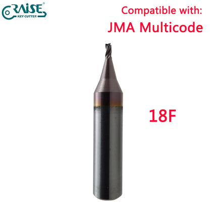 RAISE Milling Cutter 18F Compatible with JMA 18F JMA MULTICODE Key Cutting Machine
