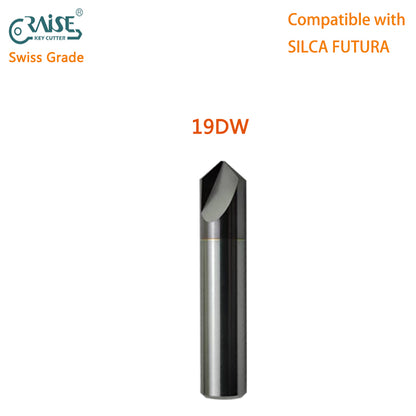 Dimple Cutter 01DW 02DW 03DW 04DW 06DW 07DW 09DW 10DW 12DW 14DW 18DW 19DW Compatible with SILCA FUTURA Key Cutting Machine