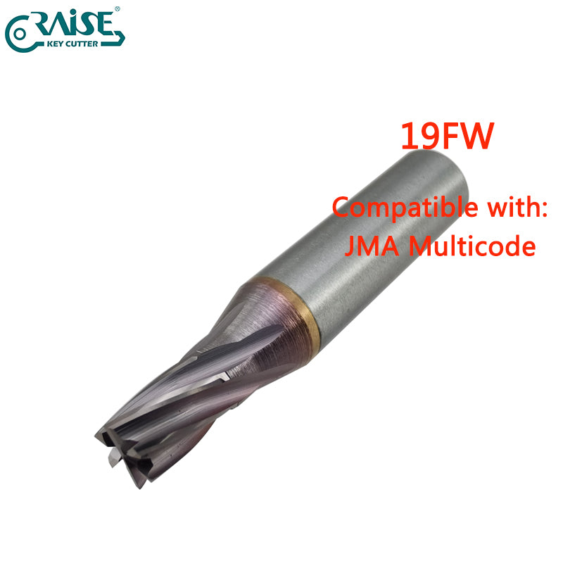 RAISE Milling Cutter 19F Compatible with JMA 19F JMA MULTICODE Key Cutting Machine