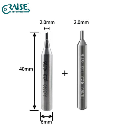 RAISE QINGHONG Welded Carbide Cutter For Vertical Key Cutting Machine WENXING DEFU
