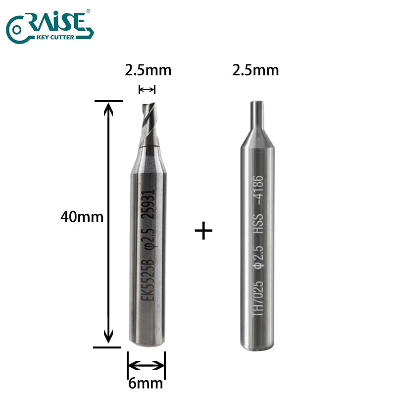 RAISE Welded Carbide LANGYA Cutter For Vertical Key Cutting Machine WENXING DEFU Locksmith Tools