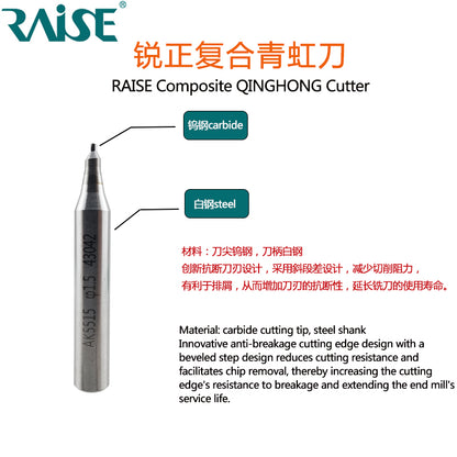RAISE QINGHONG Welded Carbide Cutter For Vertical Key Cutting Machine WENXING DEFU