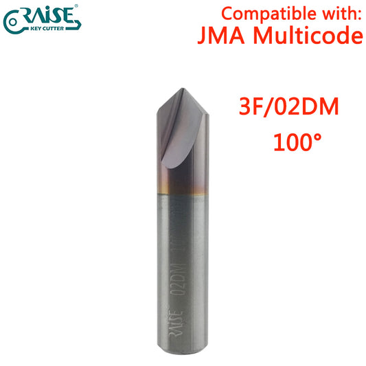 RAISE Milling Cutter 3F Compatible with JMA 3F JMA MULTICODE Key Cutting Machine
