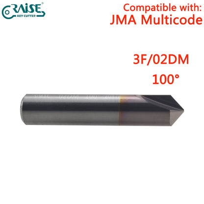 RAISE Milling Cutter 3F Compatible with JMA 3F JMA MULTICODE Key Cutting Machine