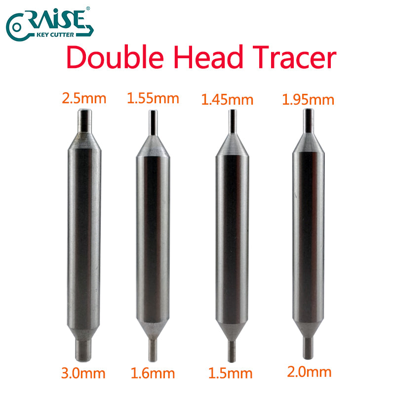 RAISE Double Head HSS Tracer Point For Vertical Key Cutting Machine WENXING DEFU Locksmith Tools