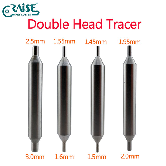 RAISE Double Head HSS Tracer Point For Vertical Key Cutting Machine WENXING DEFU Locksmith Tools
