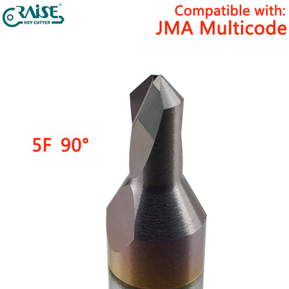 RAISE Milling Cutter 5F Compatible with JMA 5F JMA MULTICODE Key Cutting Machine