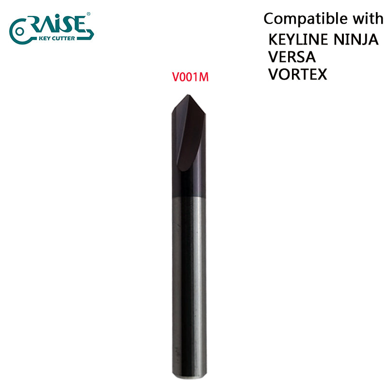 RAISE Milling Cutter V001 Compatible with KEYLINE V001 KEYLINE NINJA TOTAL NINJA VORTEX VERSA Key Duplicating Machine