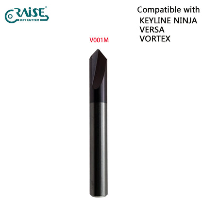 RAISE Milling Cutter V001 Compatible with KEYLINE V001 KEYLINE NINJA TOTAL NINJA VORTEX VERSA Key Duplicating Machine