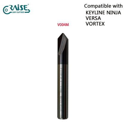 RAISE Milling Cutter V004 Compatible with KEYLINE V004 KEYLINE NINJA TOTAL NINJA VORTEX VERSA Key Duplicating Machine