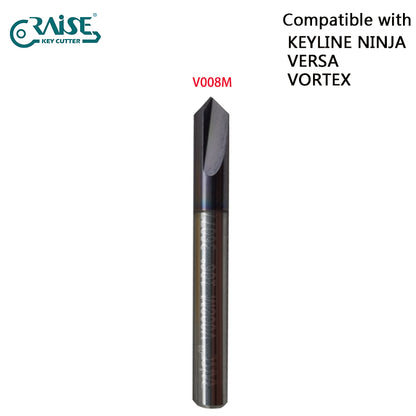 RAISE Milling Cutter V008 Compatible with KEYLINE V008 KEYLINE NINJA TOTAL NINJA VORTEX VERSA Key Duplicating Machine