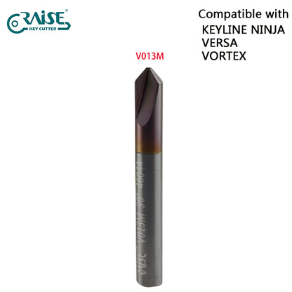 RAISE Milling Cutter V013 Compatible with KEYLINE V013 KEYLINE NINJA TOTAL NINJA VORTEX VERSA Key Duplicating Machine