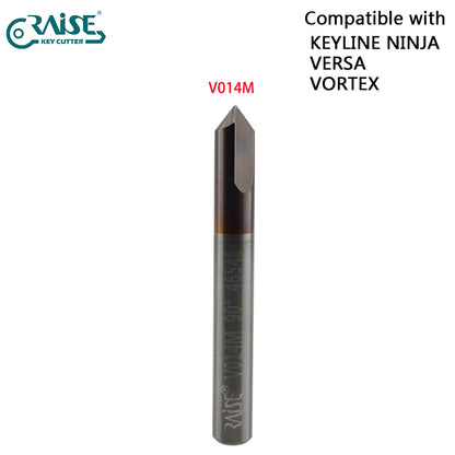 RAISE Milling Cutter V014 Compatible with KEYLINE V014 KEYLINE NINJA TOTAL NINJA VORTEX VERSA Key Duplicating Machine