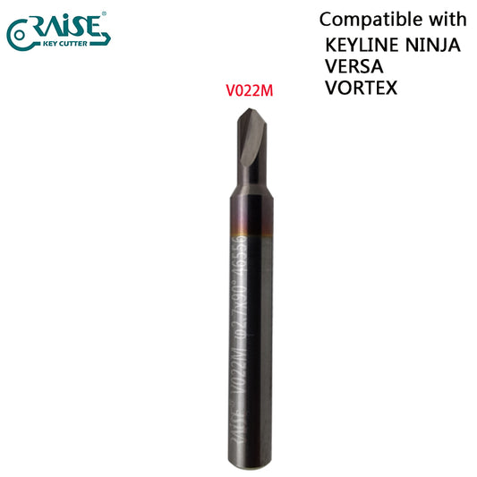 RAISE Milling Cutter V022 Compatible with KEYLINE V022 KEYLINE NINJA TOTAL NINJA VORTEX VERSA Key Duplicating Machine
