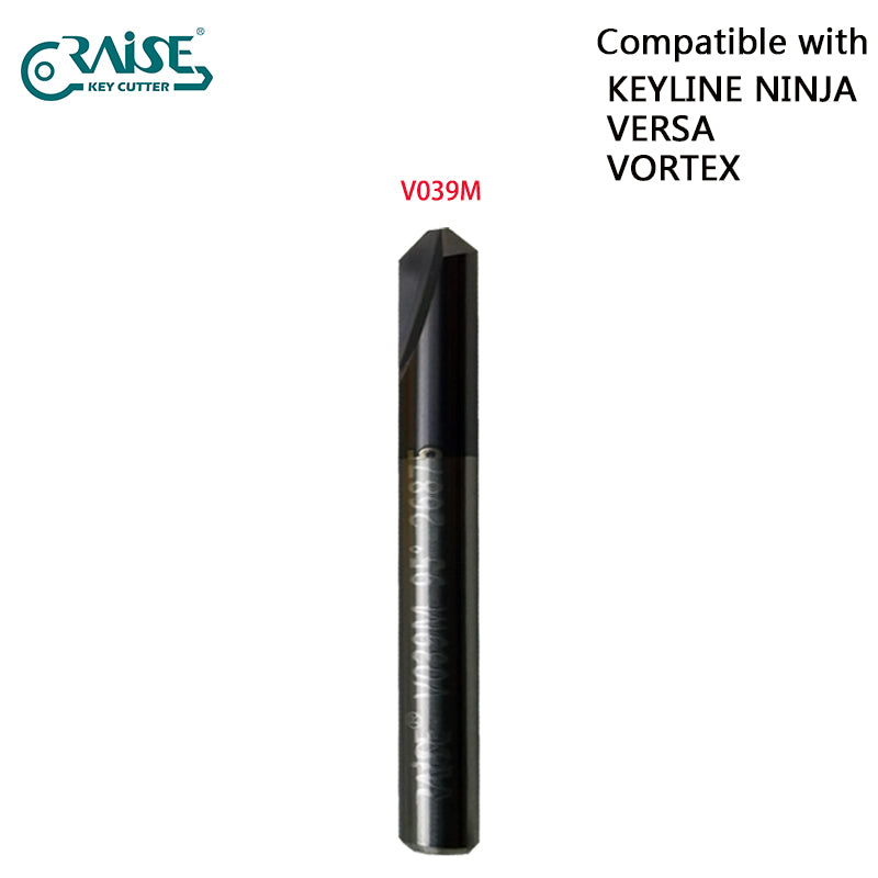 RAISE Milling Cutter V039 Compatible with KEYLINE V039 KEYLINE NINJA TOTAL NINJA VORTEX VERSA Key Duplicating Machine