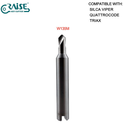 RAISE Milling Cutter W135M Compatible with SILCA W135 SILCA TRIAX QUATTRO QUATTROCODE Key Cutting Machine