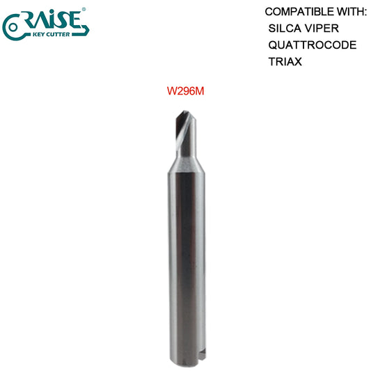 RAISE Milling Cutter W296M Compatible with SILCA W296 SILCA TRIAX QUATTRO QUATTROCODE Key Cutting Machine