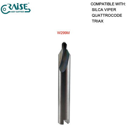 RAISE Milling Cutter W299M Compatible with SILCA W299 SILCA TRIAX QUATTRO QUATTROCODE Key Cutting Machine