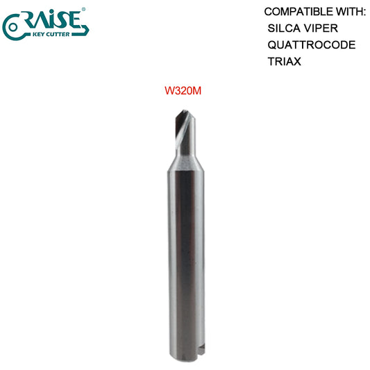RAISE Milling Cutter W320M Compatible with SILCA W320 SILCA TRIAX QUATTRO QUATTROCODE Key Cutting Machine