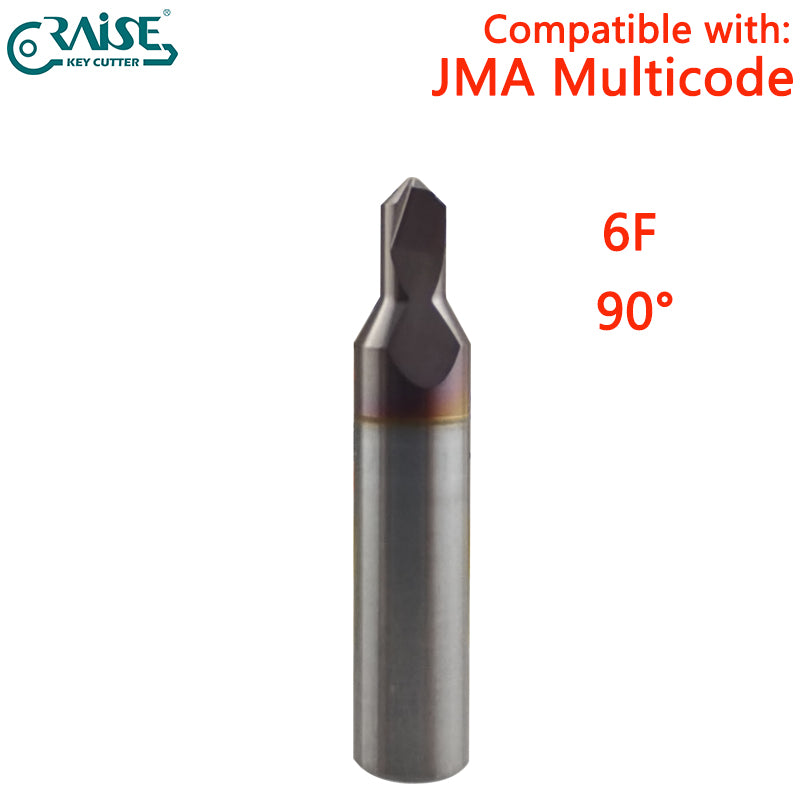 RAISE Milling Cutter 6F Compatible with JMA 6F JMA MULTICODE Key Cutting Machine