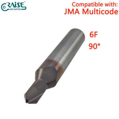 RAISE Milling Cutter 6F Compatible with JMA 6F JMA MULTICODE Key Cutting Machine