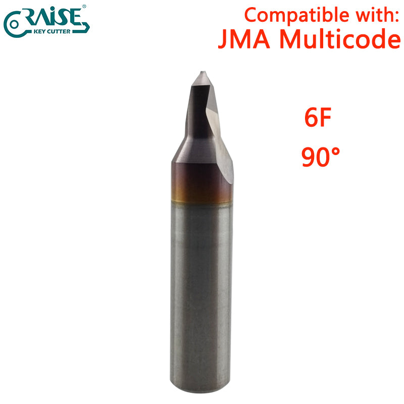 RAISE Milling Cutter 6F Compatible with JMA 6F JMA MULTICODE Key Cutting Machine